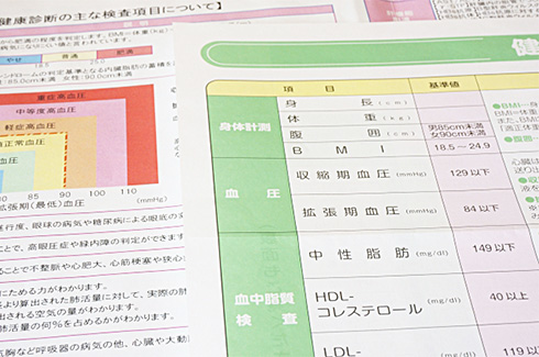 健康診断のご案内